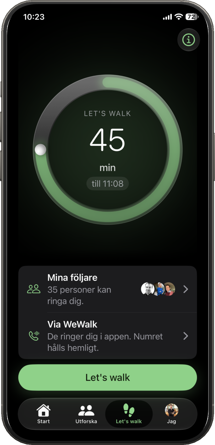 WeWalk — förhandsvisning